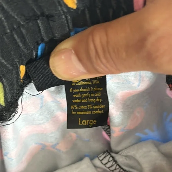 Nooworks Multicolor Magic Graphic Print joggers by Lisa Congdon. Size Large. - Picture 10 of 10